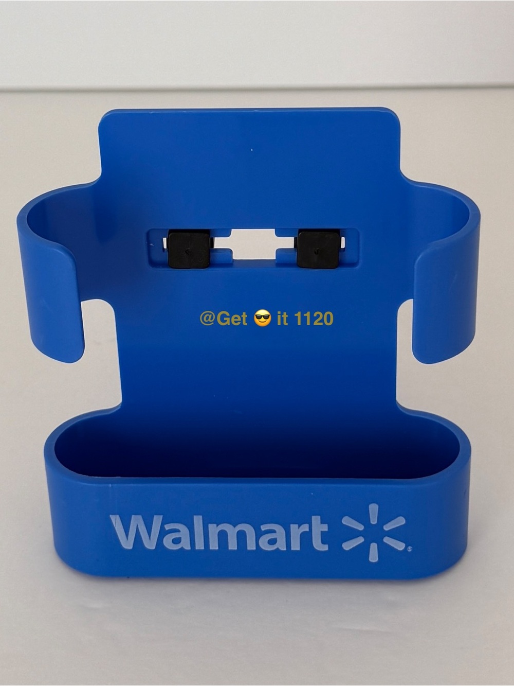 Car phone holder by Walmart Blue (Rare) Collectible